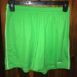 Reebok Lime Green Shorts